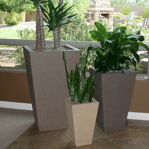 CAD Drawings Phoenix Precast Products Oblique Vase Series Planters